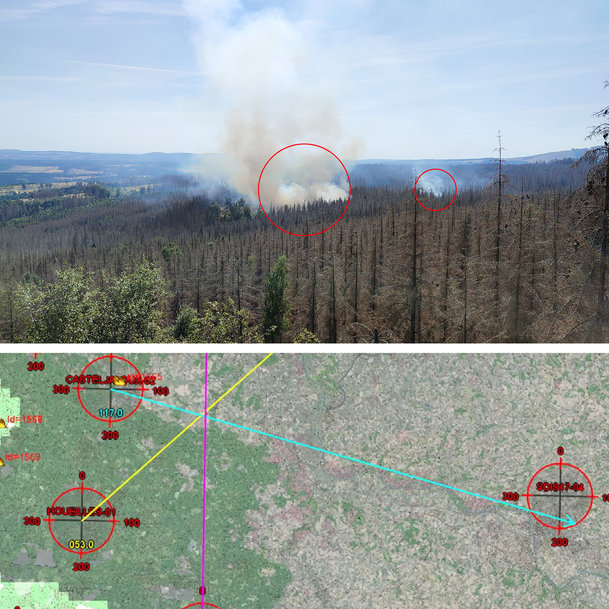 Le système de détection automatique des incendies de forêt avec IA permet une lutte précoce et efficace contre les incendies 